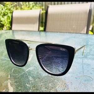 Quay French Kiss oversized cat eye sunglasses